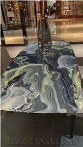Afghanistan Soratani Orchids Onyx Polished Countertops